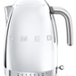 Smeg Variable Temperature Kettle Collection with LED temperature display.