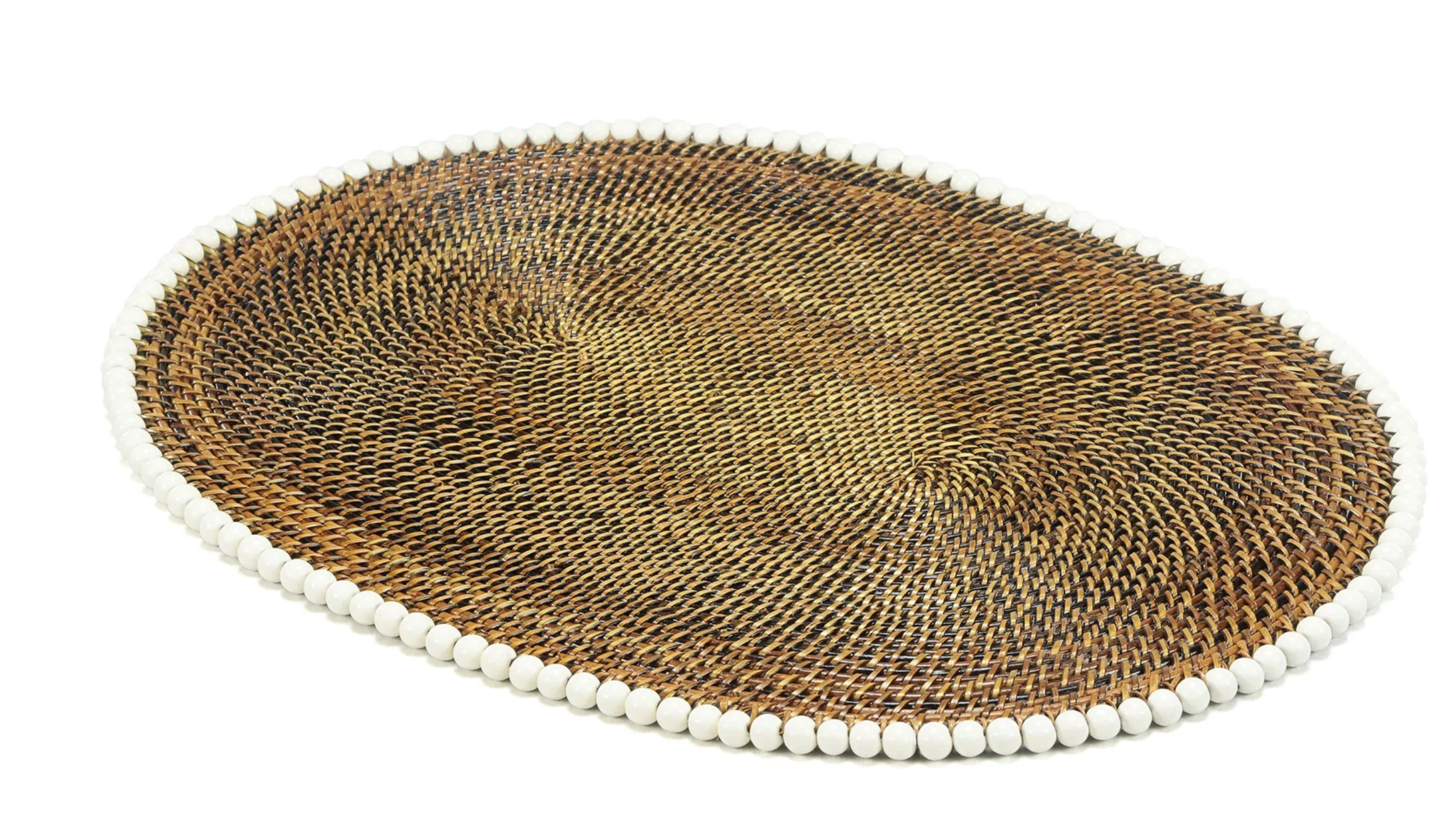 Rattan Oval Placemat 18" - Thumbnail 2