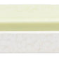 A rectangular white soap dish from Pigeon & Poodle's Callas Bath Collection displays a light green bar of soap, bringing elegant mosaic style to your bathroom décor.