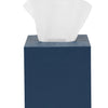 Dannes Bath Collection - True Navy Faux Belgian Linen