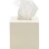 Dannes Bath Collection - White Faux Belgian Linen