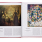 Phaidon’s *The Christmas Book* showcases paintings by Viggo Johansen and Alice Bailly, featuring descriptive text beneath each artwork that highlights the themes of holiday traditions.