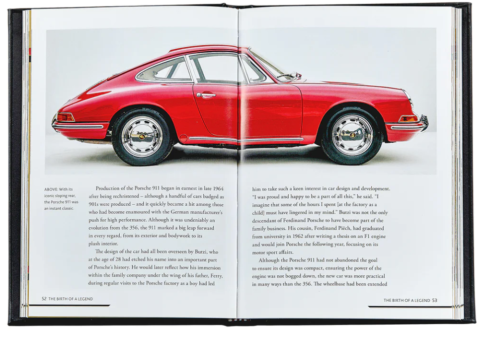 The Story Of Porsche Black Leather