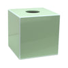 Lacquer Tissue Box Collection - Sage Green