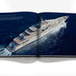 A breathtaking aerial photo of a luxury yacht graces a full page in Assouline’s "Terence Disdale: My Art of Yacht Design," celebrating Disdale’s innovative superyacht creations.