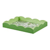 Palm Beach Scallop Tray Collection - Green
