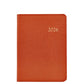 The Graphic Image 2026 Weekly Journal Planner Collection features a brown leather cover with "2026" embossed in gold and includes appointment pages, shown here against a white background.