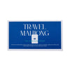 Travel Mahjong Set - White with Jewel-Tones
