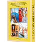 The back cover of "Wine & Travel Mediterranean Islands" by Assouline displays a quote, the title on the spine, and photos of a boat, pottery, family, drying fish, and bottles of Assyrtiko and Sicilian wine celebrating island wines.