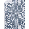 Zebra Beach Towel Collection - Navy