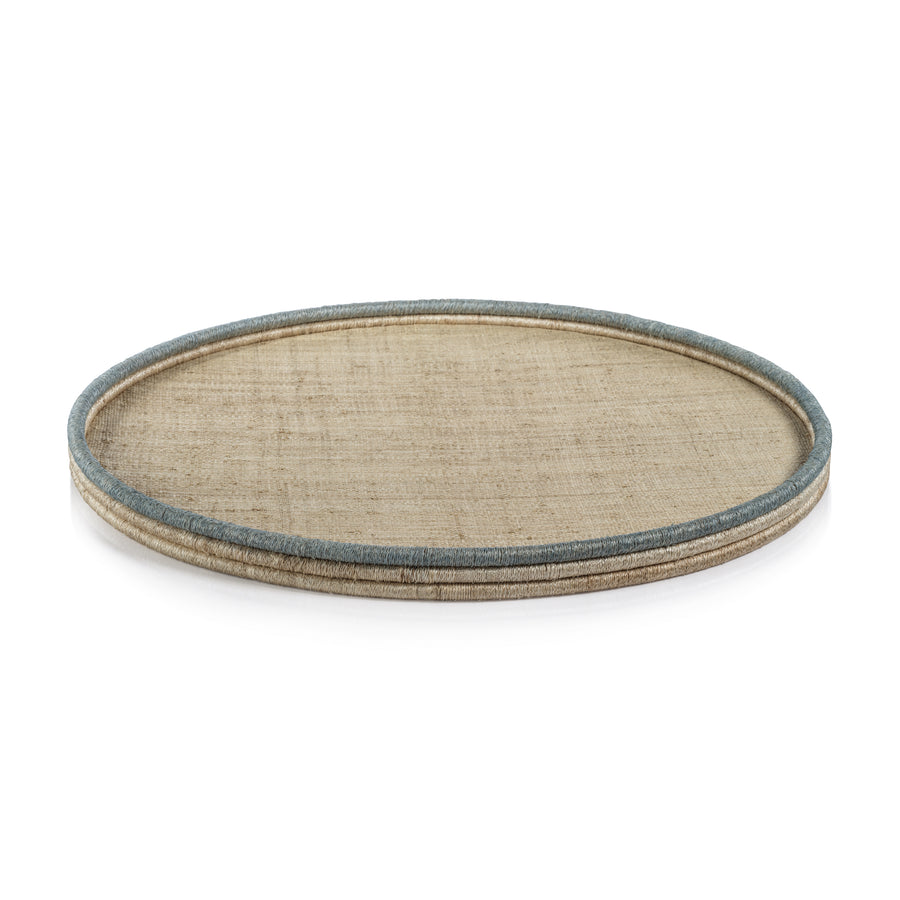 La Côte Coiled Round Tray Collection - Thumbnail 3