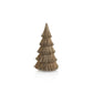 The Zodax Abaca Rope Tree Collection features small, tiered trees crafted from natural brown abaca fibers—an elegant accent for your holiday decor.