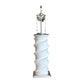 Amanda Lamp in Clear with Silver Base