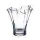 The Simon Pearce Anemone Vase Collection features hand-blown glass vases with wide, flared tops, uneven wavy rims, and thick solid bases, beautifully showcased against a white background.