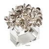 Aster Napkin Ring - Smoke