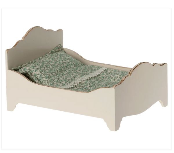 Maileg Wooden Bed in Mouse