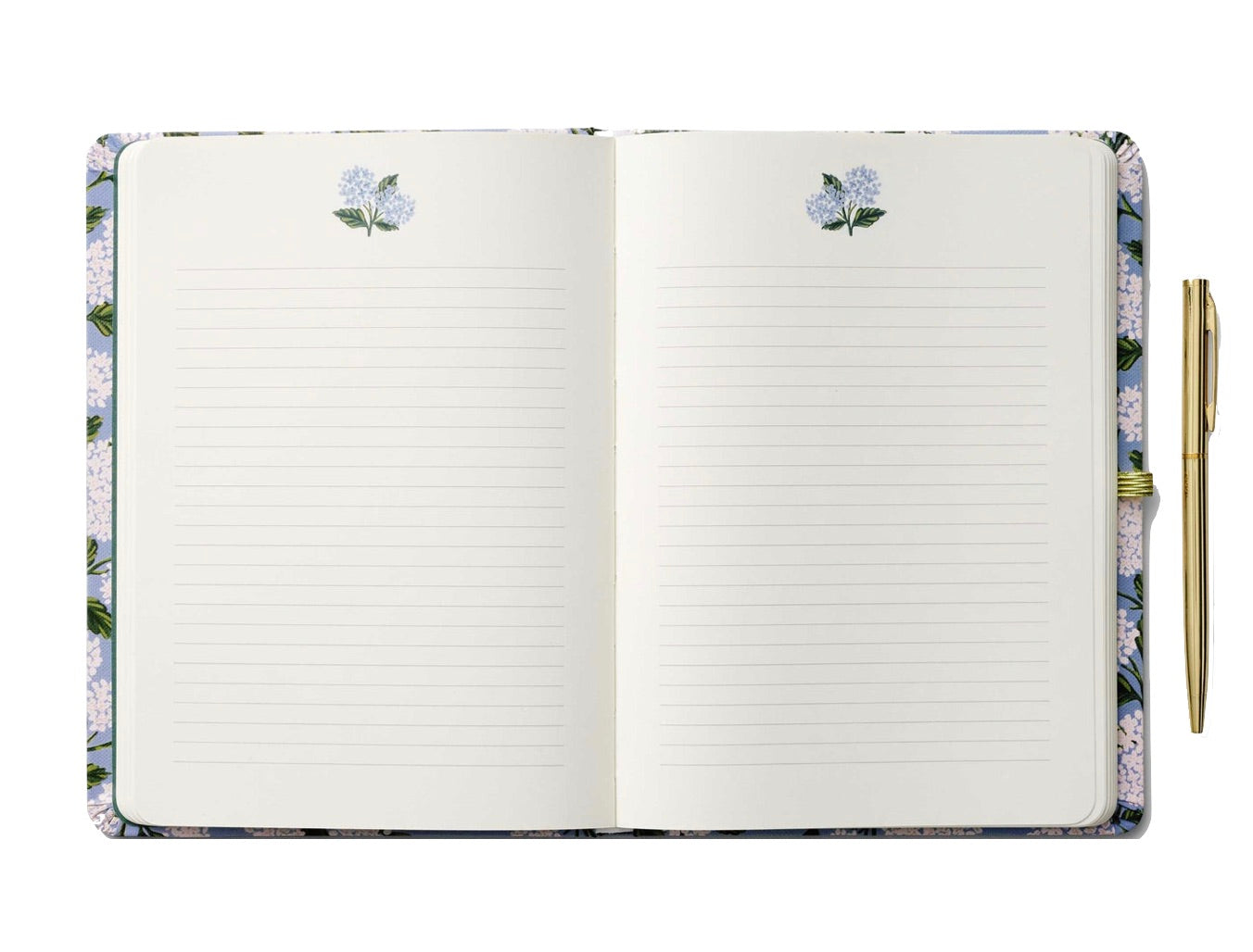 Rifle Paper Co. Blue Hydrangea Desk Accessory Collection