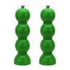Bobbin Salt & Pepper Grinder Set - Leaf Set of 2