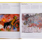 An open Phaidon The Art Book displaying two contemporary artists' abstract paintings across a double-page spread.
