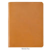 Graphic Image Leather Notebook, 9" - British Tan