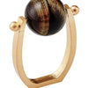 Mineral Napkin Ring - Brown