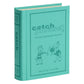 A teal, fabric-wrapped book-shaped box from WS Game Company, labeled "Vintage Bookshelf Board Games," joins the Vintage Bookshelf Collection. This classic board game is for ages 12+ and four or more players.