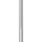 The EDZARD Capri Ice Bucket with Stand Collection features a tall, freestanding stainless steel stand with a round base and circular holder, perfect for displaying your ice bucket—shown against a white background.