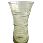 The Juliska Ella Corset Vase Collection features a clear glass vase with an elegant hourglass silhouette and corseted waistline, enhanced by spiral ribbed detailing around the center and upper half. Whether displayed as a decorative accent or used as a floral centerpiece, this vase stands out beautifully against any plain white background.