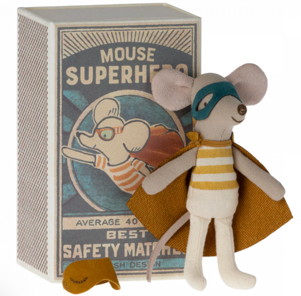 Maileg Super Hero Mouse Little Brother