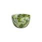 The Nashi Home Serveware Collection, Forest by Nashi Home features a green and white marbled ceramic bowl, ideal as a unique serving piece or stylish home decor accent.