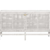Isla Buffet - White Rattan
