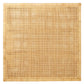 The Isla Coffee Table by Made Goods features a rectangular woven rattan mat with a tight, uniform weave and a solid border—ideal for adding texture to your space or styling on a lower shelf.