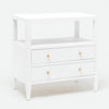 Jarin Nightstand - Designer White, 30"L X 18"W X 30"H