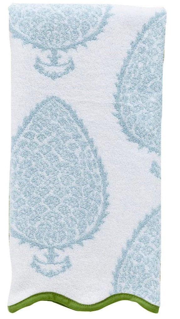 Weezie Towels x Katie Ridder Blue Leaf Bath Collection - Thumbnail 2