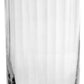 The Corinne Collection tall cylindrical glass by William Yeoward Crystal features an elegant pattern and is displayed empty against a white background.