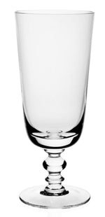 The William Yeoward Crystal Fanny Clear Collection features a clear glass goblet with a decorative stem and classic bowl, shown against a plain white background.