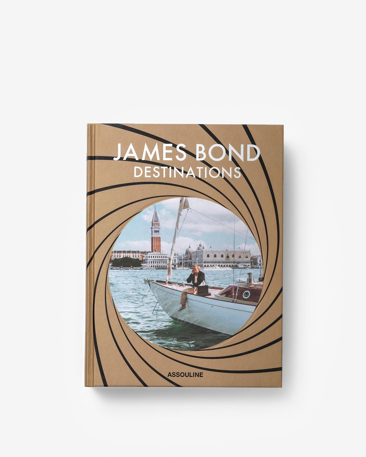 The "James Bond Trilogy with Slipcase" by Assouline features a stylish cover and is perfect for James Bond enthusiasts seeking an ideal coffee table book or 007 collector’s edition centerpiece.