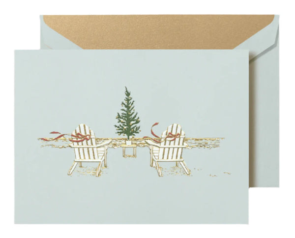 Crane Seaside Christmas Card Set