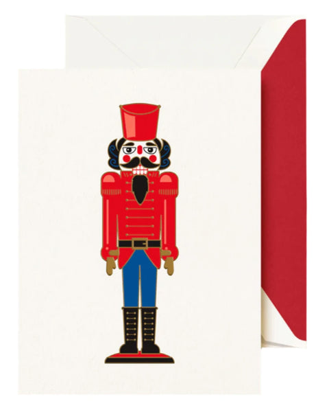 Crane Nutcracker Soldier Card Set