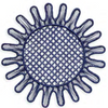 Kyma Rattan Placemat Collection - Blue