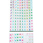 The Oh My Mahjong Tile Collection by Oh My Mahjong showcases a breathtaking tile set in rows, with hand-painted symbols and vibrant colors for an immersive experience.