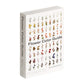 Flower Color Guide" by Phaidon is a beautiful flower arranging book with a grid of colorful flower photos on the cover, helping you discover flower varieties by color.