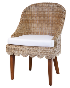 Skirted Pinked Chair