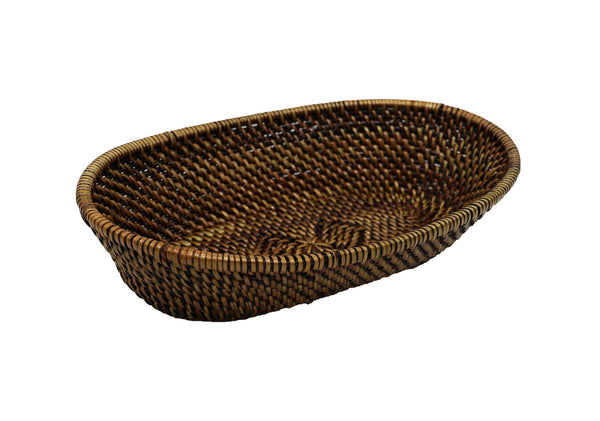 Calaisio Oval Bread Basket with Tube Edge Collection