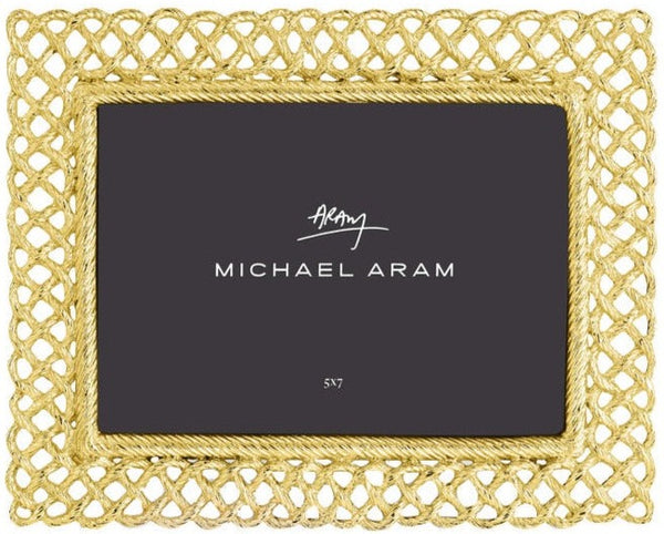 Michael Aram Love Knot Frame Gold , 5” X 7”