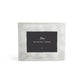 The Michael Aram Reflective Frame Nickel Collection is a square, silver-toned picture frame with a simple brushed finish and a brand-name placeholder insert.