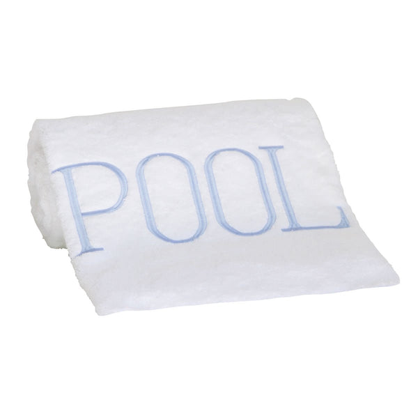 Pool Towel, Soft Blue