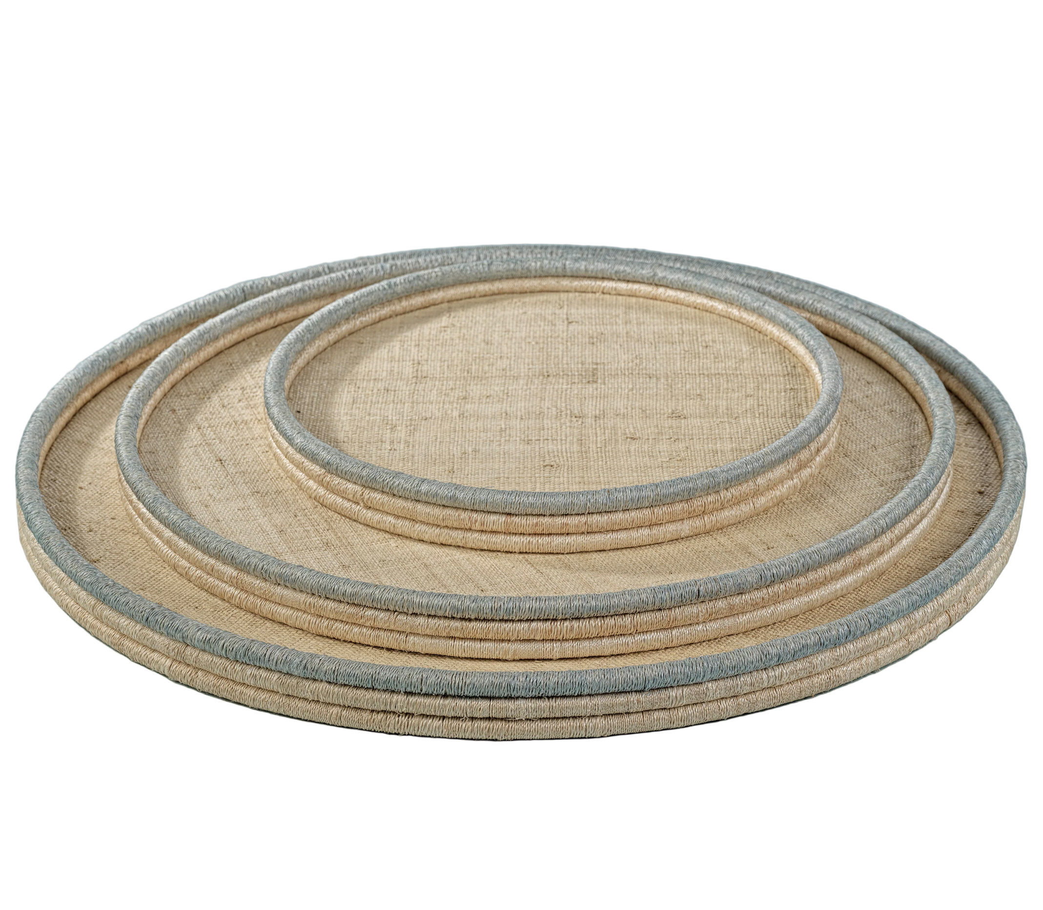 La Côte Coiled Round Tray Collection - Thumbnail 4