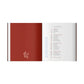 Explore The Newlywed Cookbook by Penguin Random House, featuring an open book with a red page showcasing a utensil illustration on the left and a table of contents highlighting easy meals and section titles with page numbers on the right—ideal for couples or anyone searching for a newlywed cookbook.