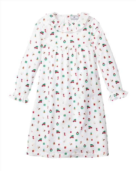 Petite Plume Winter Nostalgia Children's Scarlett Nightgown